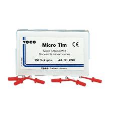 Pinceaux applicateurs Micro Tim – jetables, fins, 100/emballage