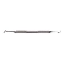 Orthodontic Band Pusher with Short Tip & Scaler, Double End