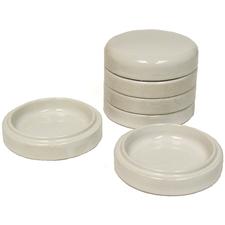 Gouttières de porcelaine empilable, 5/emballage
