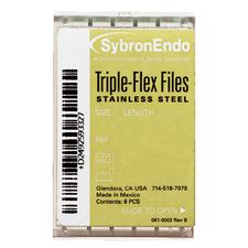 Limes Triple-Flex® Endo en acier inoxydable - 21 mm de longueur, 6/emballage