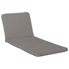 Premium Memory Bodyrest Full Chair Pad, Gray
