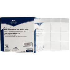 Patterson® Clear Universal X-ray Film Mounts (3-Up), 1000/Pkg
