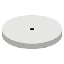 Polissoirs de silicone blanc NTI® – Non-montés, roue, 0301-220, 100/emballage
