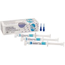 Ortho Gel Conditioner, 3 (1.4 g) Syringes with 25 Brush Tips