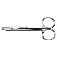 Patterson® Crown and Collar Scissors – Curved, Smooth, 4-1/4"