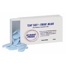 Matrices thermoplastiques Temp Tabs® – Bleu véritable, 72/emballage