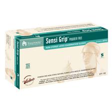 Sensi Grip® Latex Exam Gloves – Powder Free, 100/Box