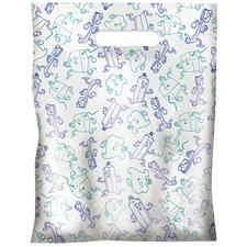 Scatter Print Supply Bags, 7-1/2" W x 10" H, 100/Pkg