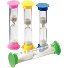 3-Minute Brushing Timers, Assorted Colors, 1" W x 3-1/2" H, 40/Pkg