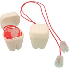 Tooth Keeper Necklaces, 1" Tooth, 27" String, 144/Pkg