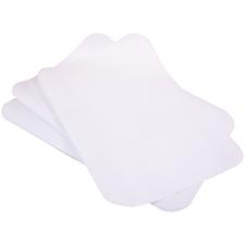 Liquid-Proof Bracket Tray Covers – Ritter, Size B, White, 8-1/2" x 12-1/4", 2000/Pkg