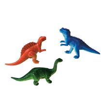 Molded Dinosaurs, Assorted, 2-1/2", 72/Pkg
