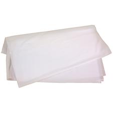 Economy Poly Aprons and Bibs – White 36" x 40", 100/Pkg