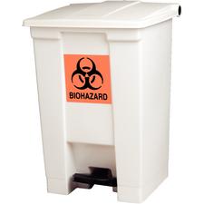 Laminated Biohazard Label, 6" W x 6" H, 10/Pkg
