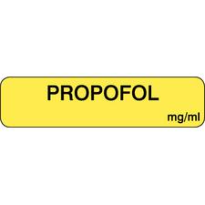Syringe Label, 1-1/4" W x 5/16" H, 500/Roll