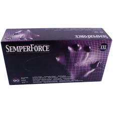 SemperForce® Nitrile Exam Gloves – Powder Free, Black