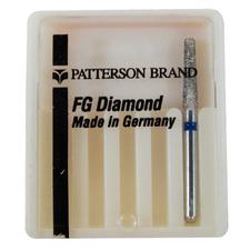 Patterson® Diamond Instruments – FG, Medium, Blue, Cone, Cone Flat End, # 847, 1.8 mm Diameter