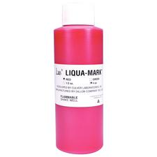 Lab® Liqua-Mark™ High Spot Indicating Liquid – Red, 4 oz Bottle