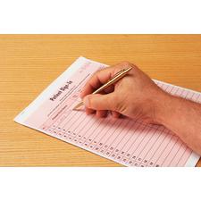 Privacy Sign-In Sheet with Peel-Off Labels, 2-part carbon interleaved, 8-1/2" W x 11" H, 250/Pkg