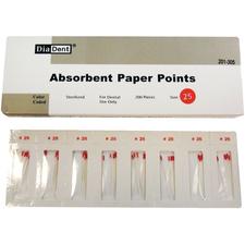 Pointes de papier absorbant – boîte alvéolée, tailles ISO, 200/emballage
