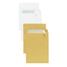 Quality Park Redi-Strip Envelopes, Kraft, 100/Box