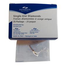 Patterson® Disposable Diamonds – FG, Fine, Red, Flame, 25/Pkg