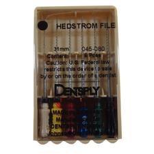 Hedstrom Files – Stainless Steel with Plastic Handle, 25 mm, 6/Pkg