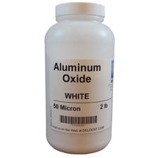 Oxyde d’alumine – Blanc, bouteille de 0,9 L (2 lb), 50 micromètres