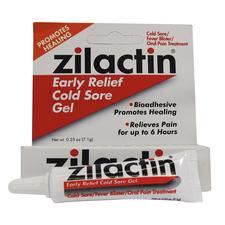 Zilactin® Early Relief Cold Sore Gel, 0.25 oz