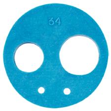 Midwest® 4-Hole Gasket, Blue