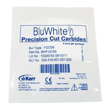 Fraises au carbure opératoires Blu-White - FGOS rond, tige de 25 mm, 5/emballage
