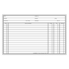 Record Card, 2 Sided, 8" W x 5" H, 100/Pkg