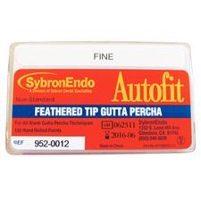 Autofit Feathered Tip Gutta Percha Points – Nonstandard, 100/Pkg