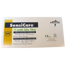 SensiCare® Surgical Gloves with Aloe – Powder Free, 25 Pairs/Box