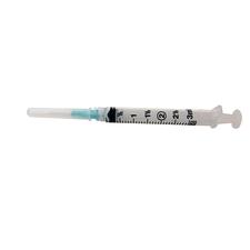 BD™ Syringe/Needle Combination with BD Luer-Lok™ Tips – 3 ml, 100/Pkg