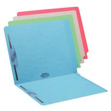 11-pt Color-Coded End-Tab Folder, Positions 1 and 3, Full Tab, 9-1/2" x 12-1/4", 50/Box