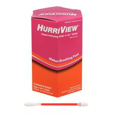 HurriView® Plaque Disclosing Snap-n-Go™ Swabs, 72/Pkg