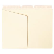 Side-Hinged Flap Adhesive Divider With Pockets, 8 1/2
