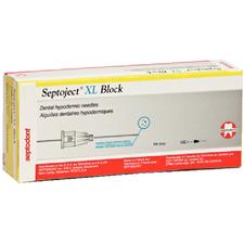 Septoject® XL Premium Sterile Disposable Dental Needles, 100/Box