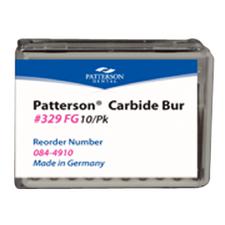 Patterson® Carbide Burs – FG Standard, Pear