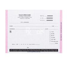 Wyoming Prescription Blanks – Personalized, 5-1/2" W x 4-1/4" H, 100 Sheets/Pad, 5 Pads/Pkg