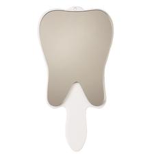 Tooth-Shaped Hand Mirror, 5-3/4" W x 11" Hx 1/4" D