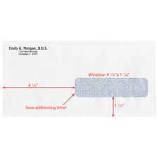 ADA 2000, 1994, 1990, and 1985 Compatible Insurance Envelopes, Self-Seal, Security-Lined, 9" W x 4-1/2" H, 500/Pkg