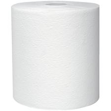 Kleenex® Hard Roll Towels – White, 8" x 4.25’, 12 Rolls/Pkg