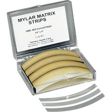 Mylar Matrix Strips – Curved, 0.375" x 4", 1000/Pkg