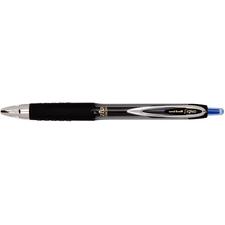 Uni-Ball Signo 207 Retractable Pens – Black Barrel, 0.5 mm Point, 12/Pkg