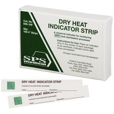 Dry Heat Chemical Indicator Strips, 100/Pkg