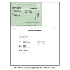 Kentucky Laser Prescription Blanks – Nonpersonalized, 8-1/2" W x 11" H (Overall), 5-1/2" W x 4-1/4" H (Detached), 100/Pkg