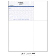 Florida Laser Prescription Blanks – 8-1/2" W x 11" H (Overall) , 5-1/2" W x 4-1/4" H (Detached), 1000/Pkg