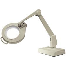 Circline Magnifiers 3-Diopter Desk Magnifier – Dove Gray, 28"